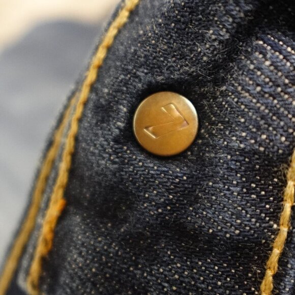 7 for all mankind jeans mid rise bootcut women's 27 blue denim - Picture 15 of 15